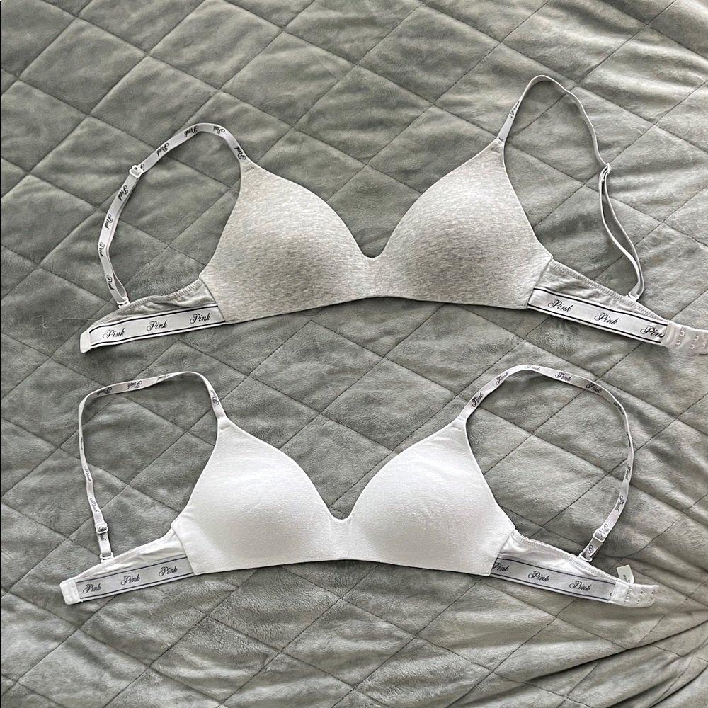 PINK 32C Wear Everywhere Wireless Lightly Lined Bras